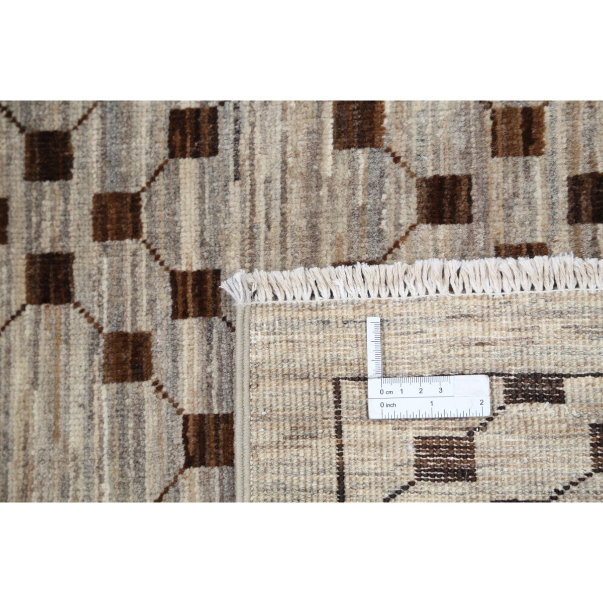 Modcar 5x6 Handmade Double Knotted Washable Wool Rug - Colorful