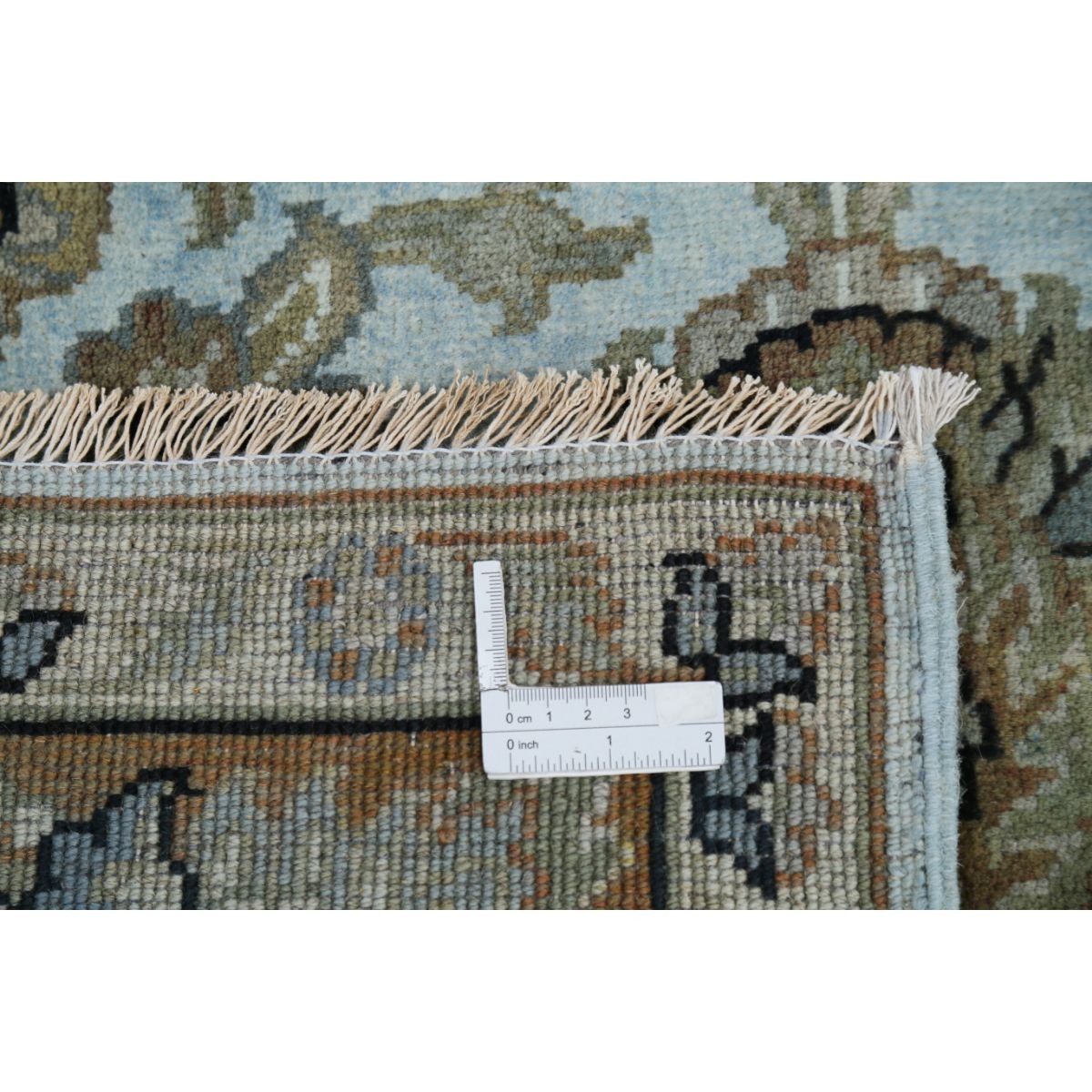 Ziegler 8x10 Handmade Double Knotted Washable Wool Rug - Colorful