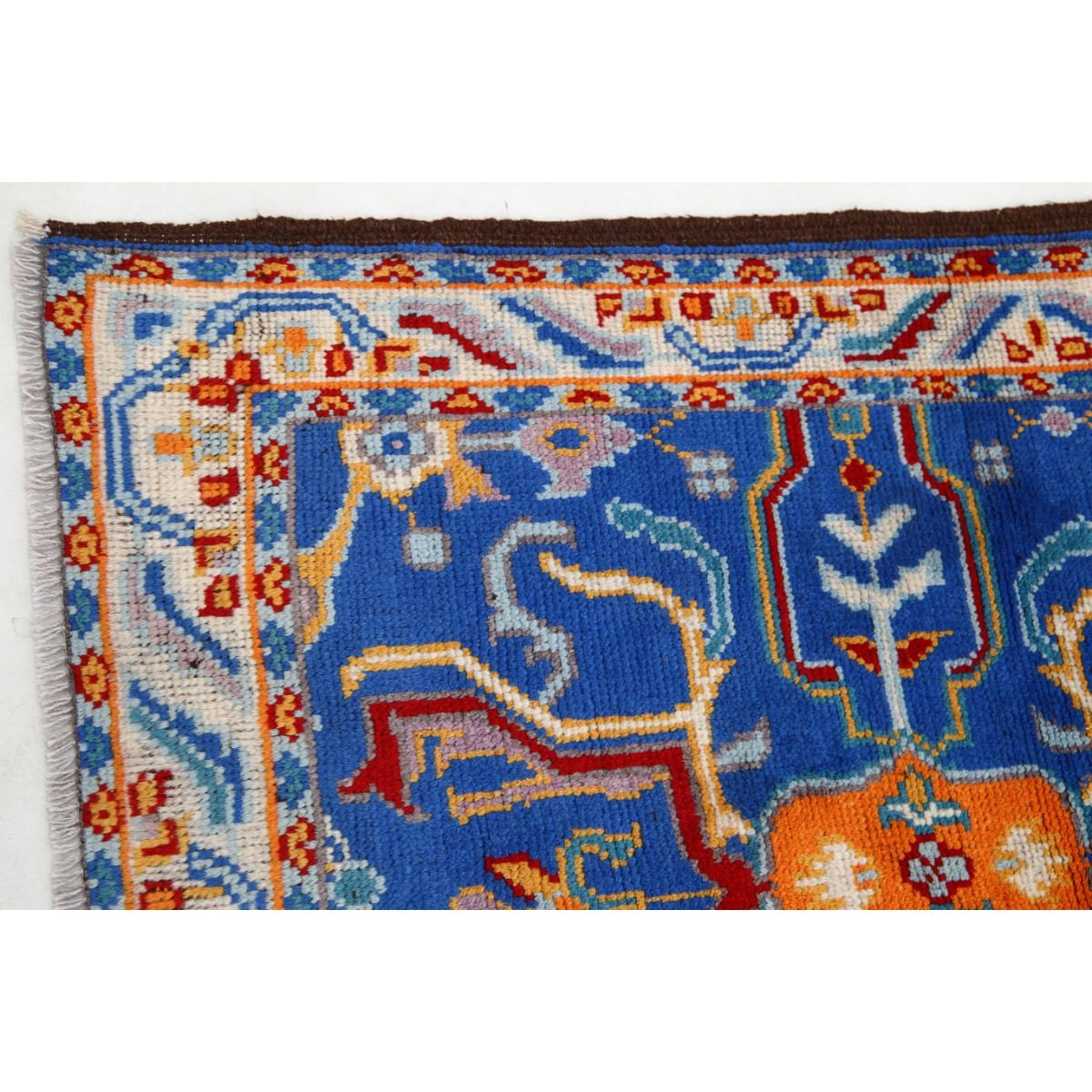 Revival 3x5 Handmade Double Knotted Washable Wool Rug - Colorful