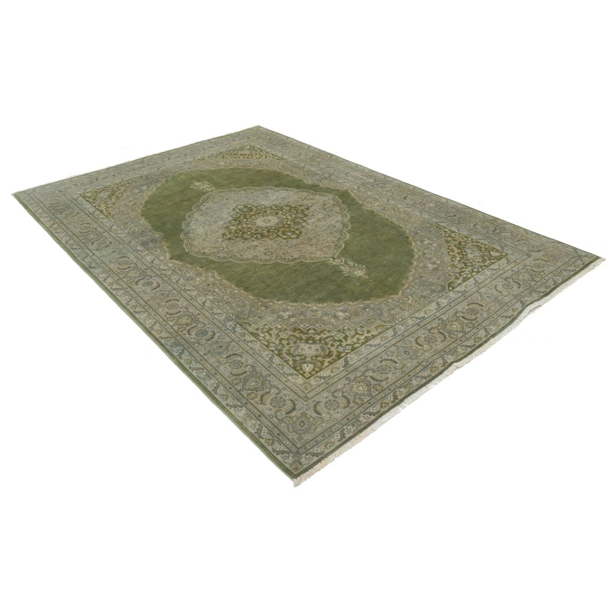 Ziegler 6x9 Handmade Double Knotted Washable Wool Rug - Colorful