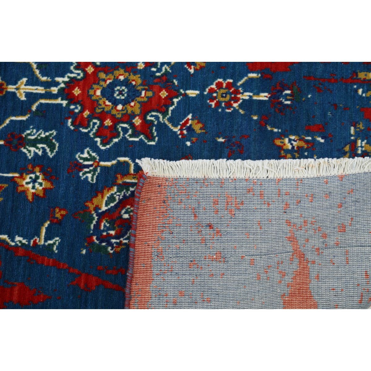 Gulshan 4x6 Machine-Made Washable Wool Rug - Colorful