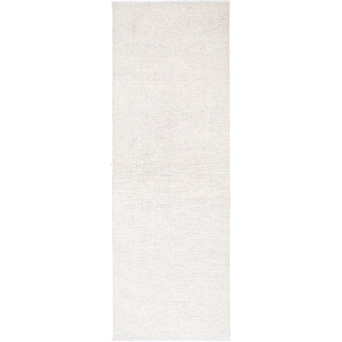 Serenity 3x10 Hand-Knotted Washable Wool Runner - Soft Hues