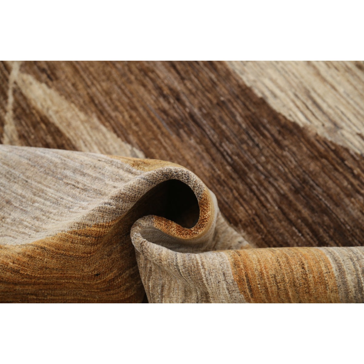 Modcar 6x8 Handmade Double Knotted Washable Wool Rug - Colorful
