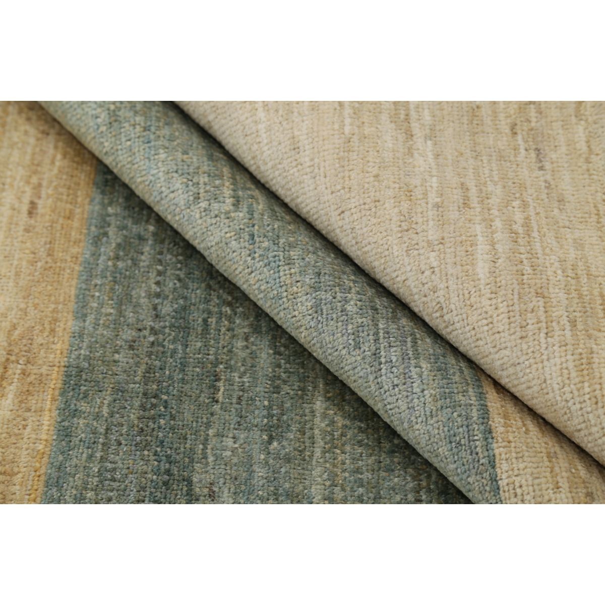 Modcar 7x9 Handmade Double Knotted Washable Wool Rug - Colorful