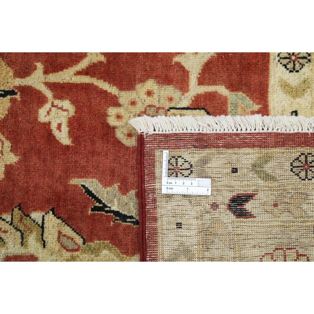 Ziegler 9x12 Handmade Double Knotted Washable Wool Rug - Colorful