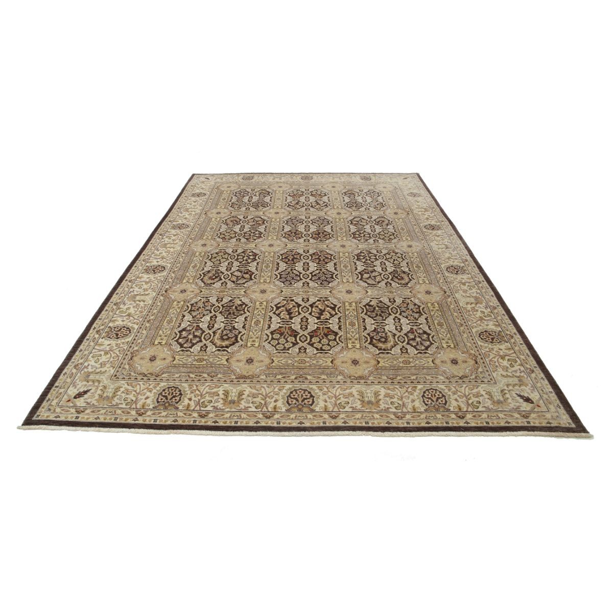 Ziegler 7x10 Handmade Double Knotted Washable Wool Rug - Colorful