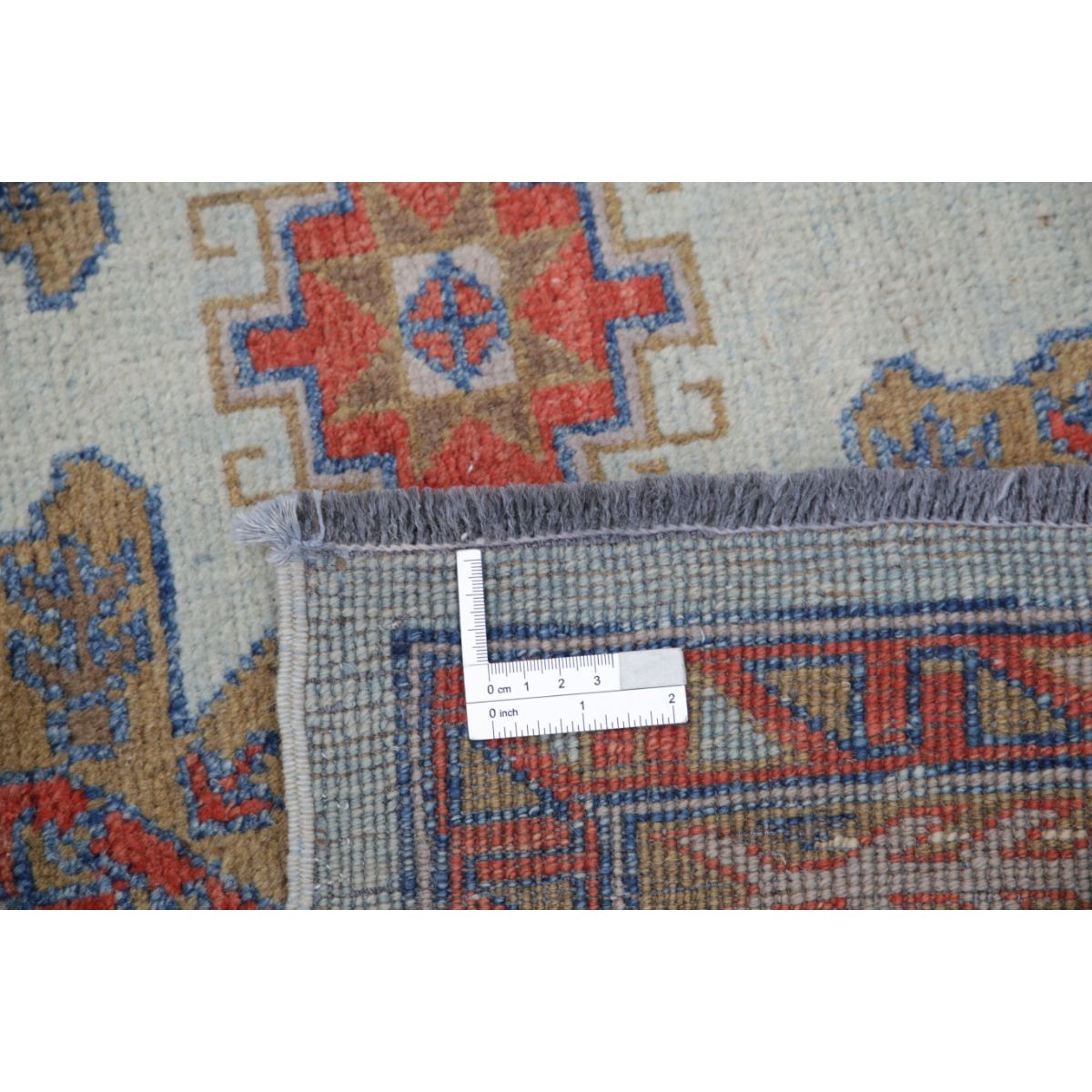 Revival 8x12 Handmade Double Knotted Washable Wool Rug - Colorful