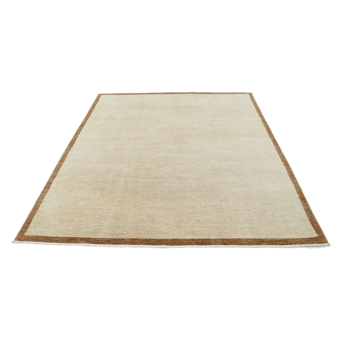 Modcar 7x8 Handmade Double Knotted Washable Wool Rug - Colorful