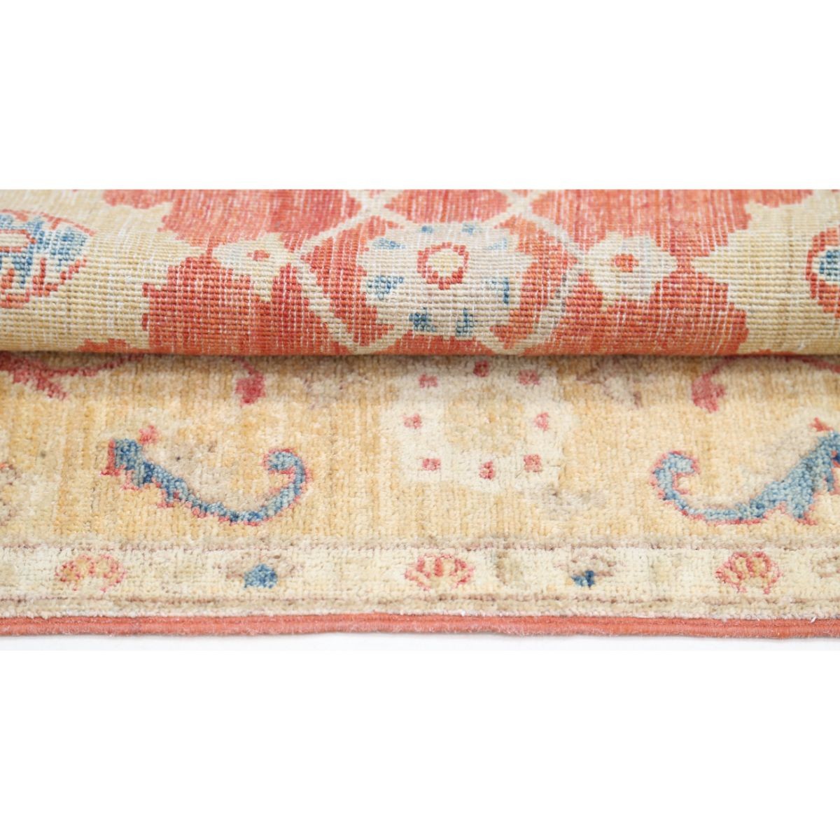Ziegler 5x7 Handmade Double Knotted Washable Wool Rug - Colorful