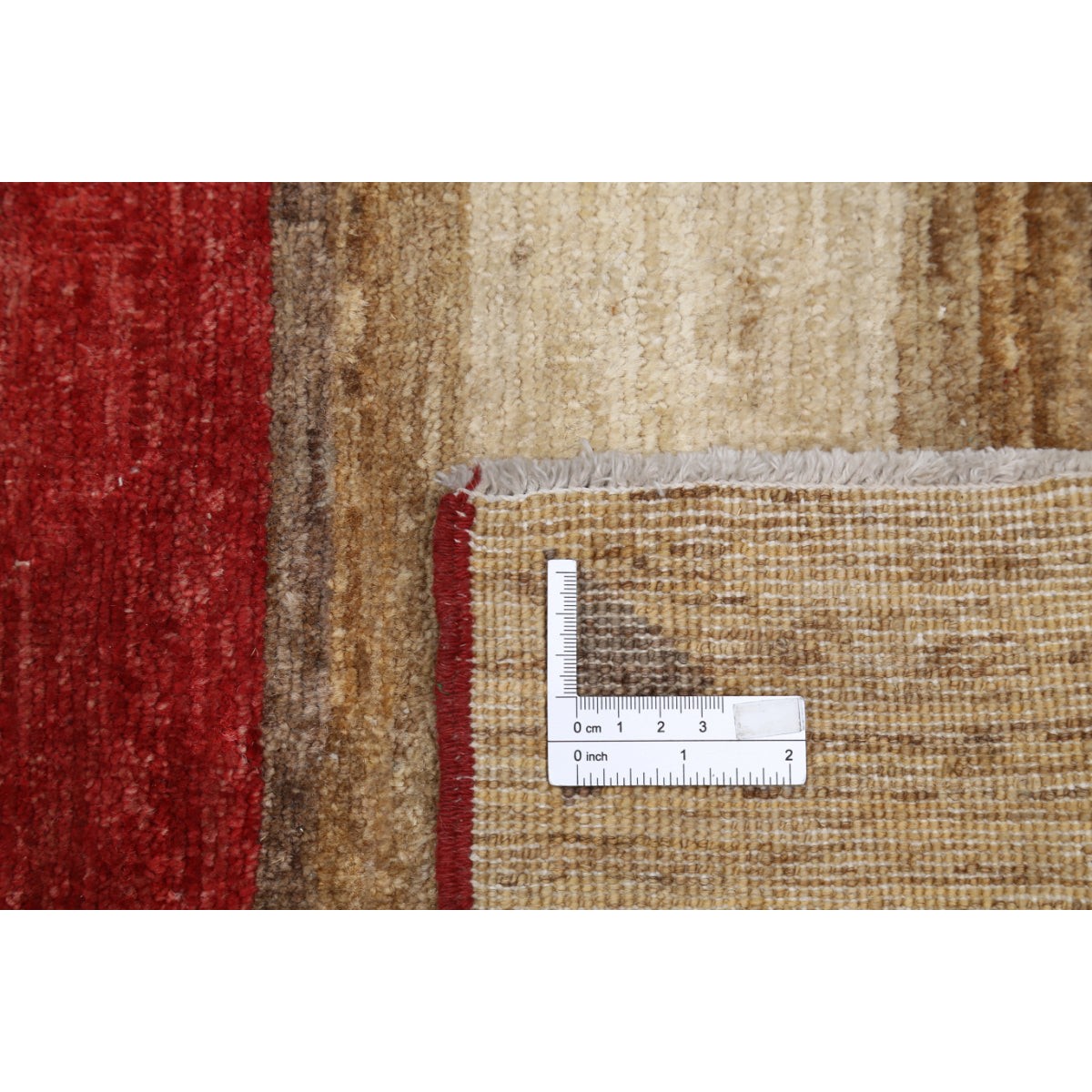 Modcar 4x6 Handmade Double Knotted Washable Wool Rug - Colorful