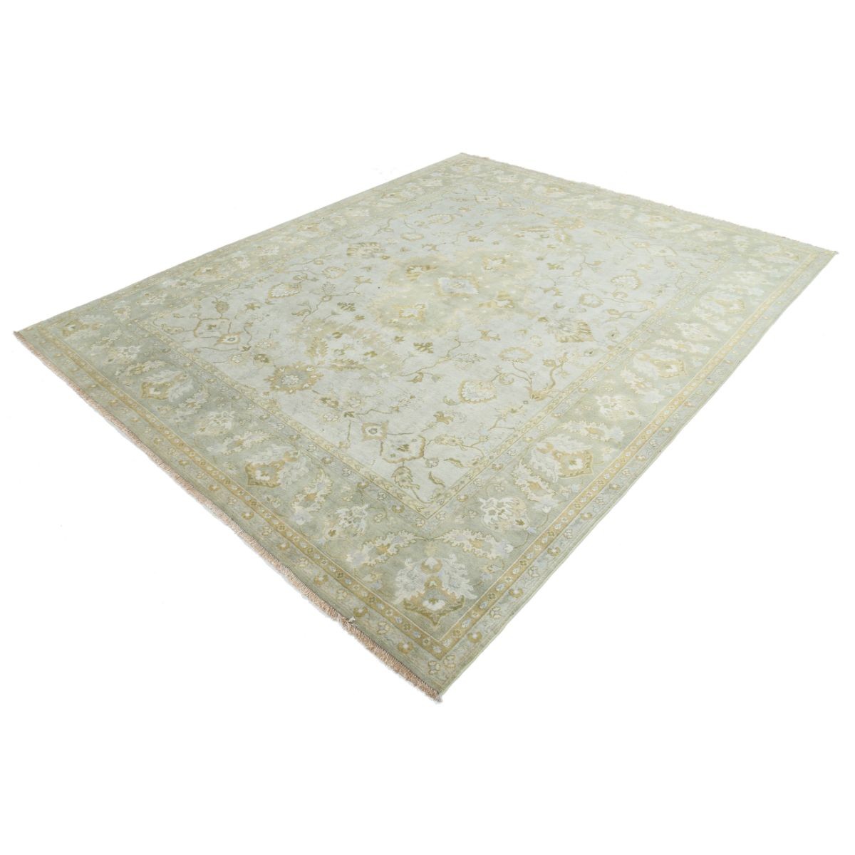 Ziegler 8x10 Handmade Double Knotted Washable Wool Rug - Colorful