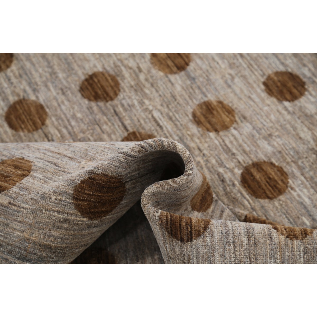 Modcar 7x9 Handmade Double Knotted Washable Wool Rug - Colorful