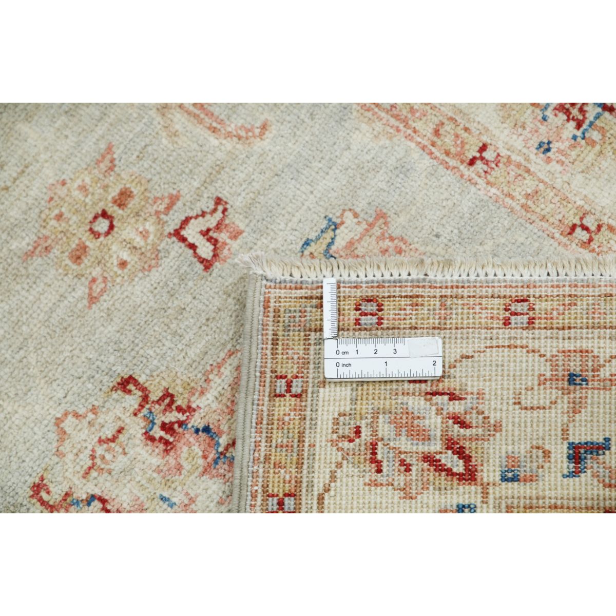 Serenity 3x8 Handmade Double Knotted Washable Wool Runner - Soft Hues