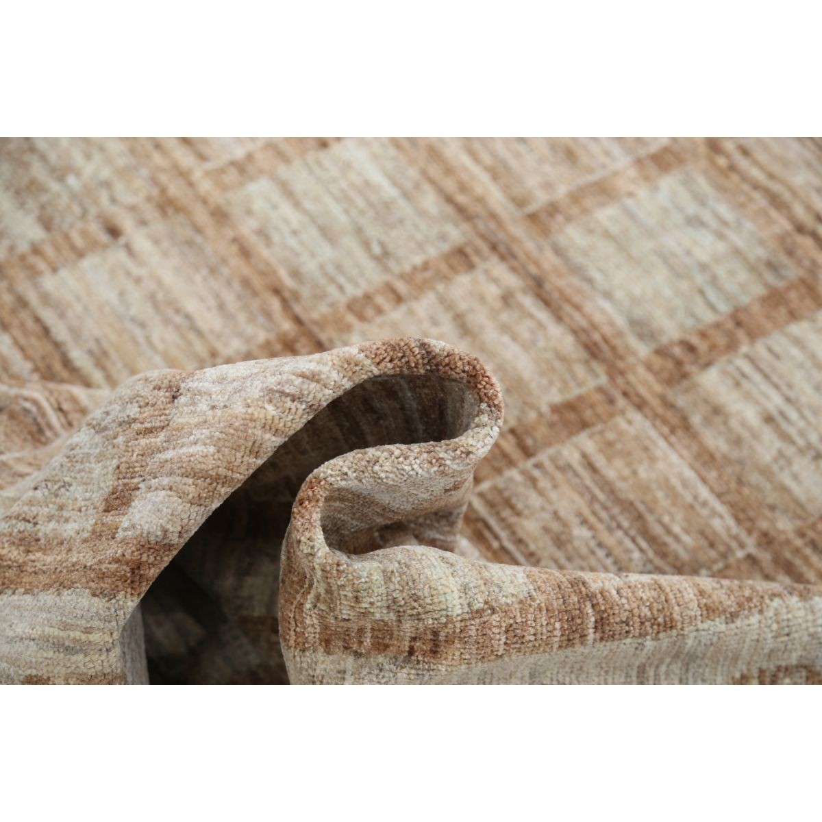 Modcar 7x10 Handmade Double Knotted Washable Wool Rug - Colorful