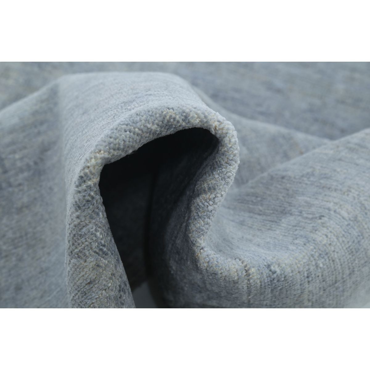 Overdye 3x10 Handmade Double Knotted Washable Wool Runner - Monochormatic