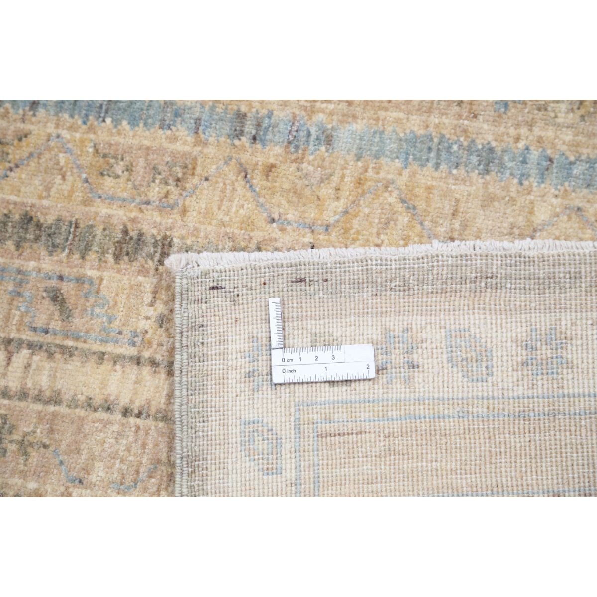 Shaal 6x8 Handmade Double Knotted Washable Wool Rug - Colorful