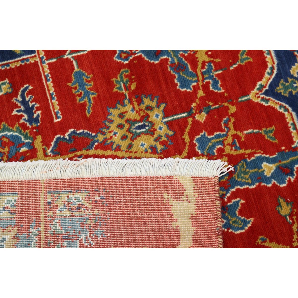 Gulshan-3'11" 4x6 Machine-Made Washable Wool Rug - Colorful