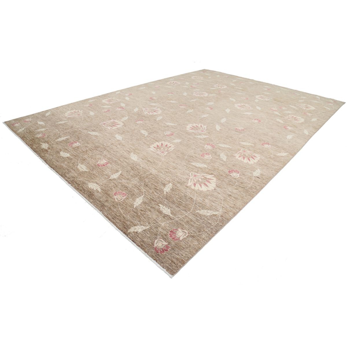 Modcar 12x17 Handmade Double Knotted Washable Wool Rug - Colorful