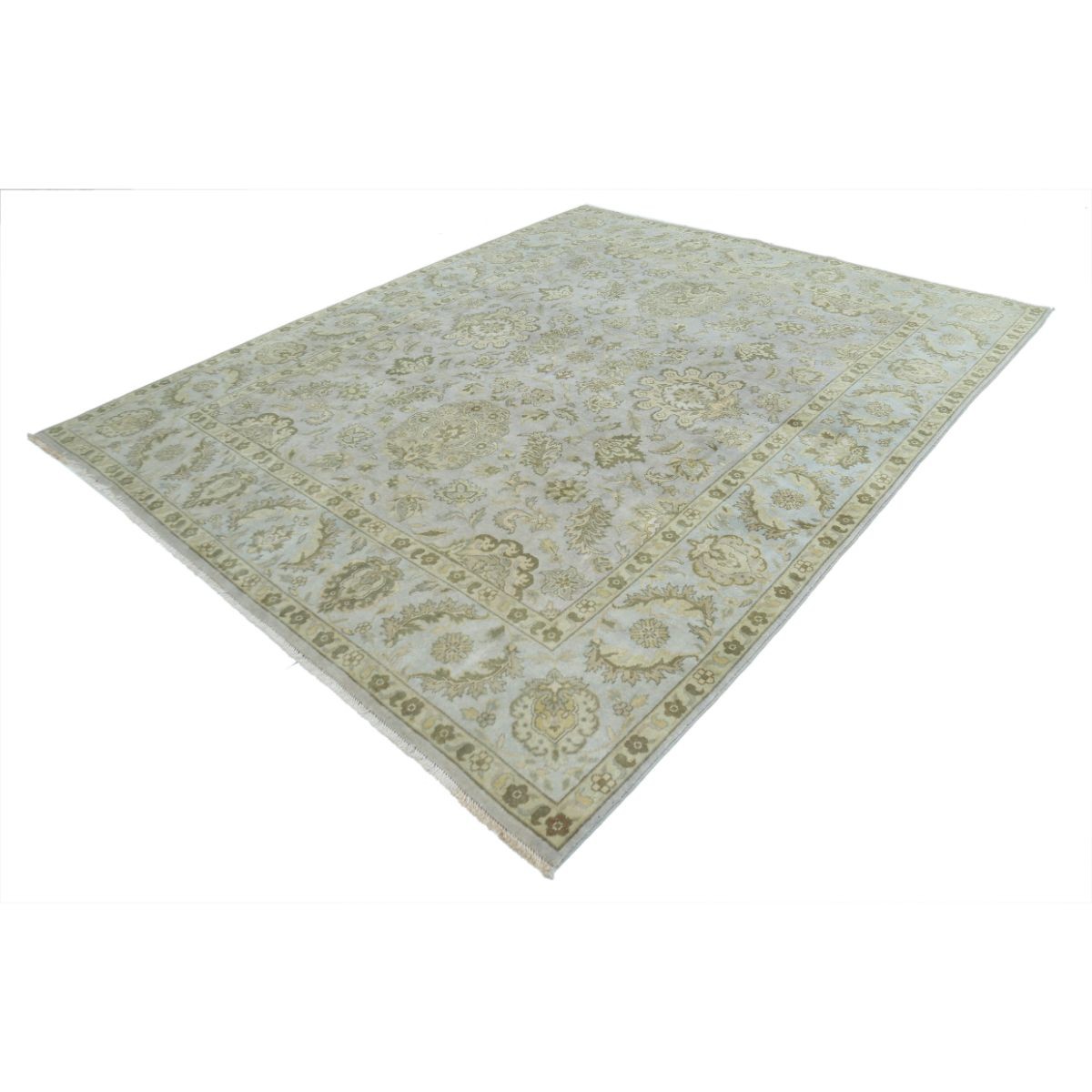 Ziegler 8x10 Handmade Double Knotted Washable Wool Rug - Colorful