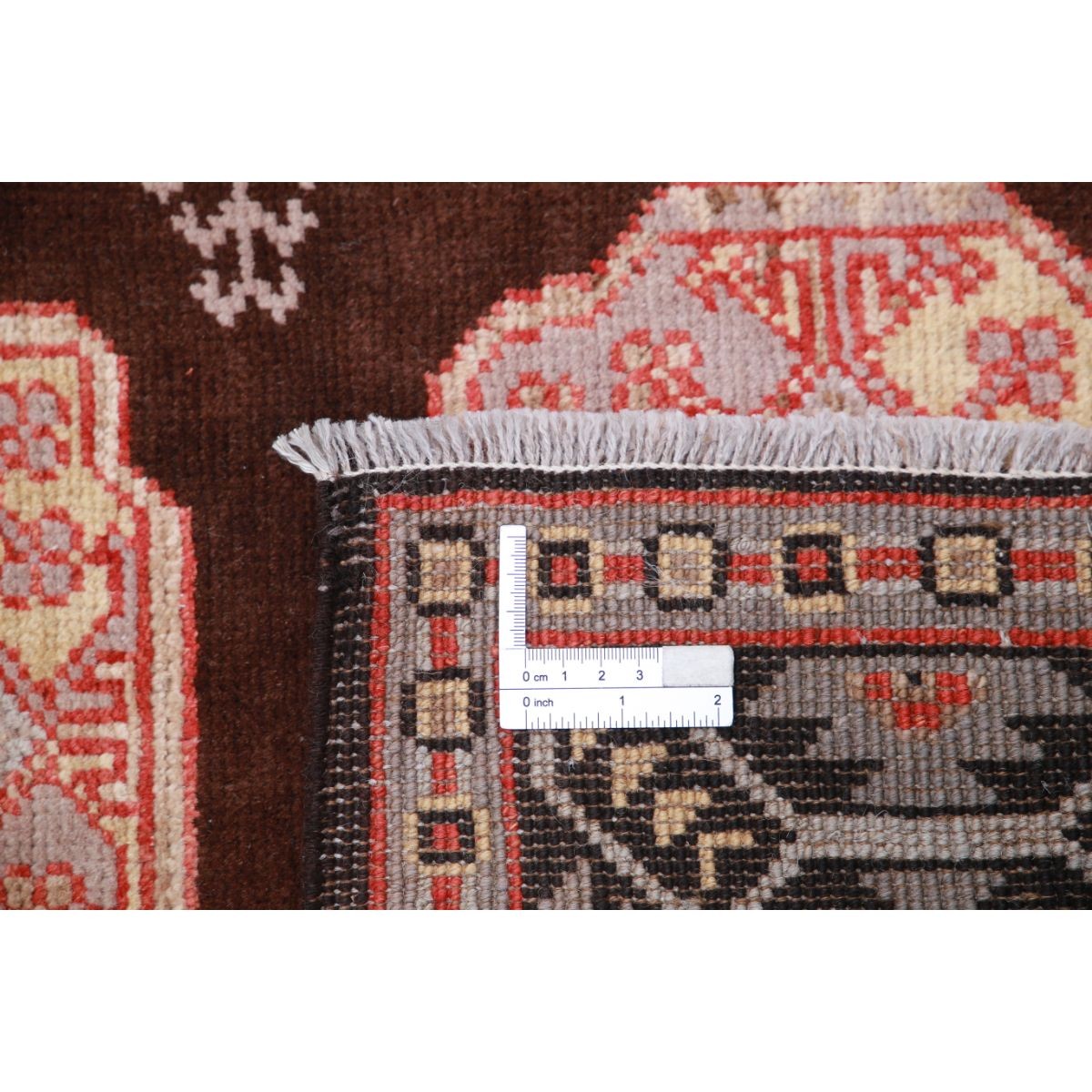 Revival 3x8 Handmade Double Knotted Washable Wool Runner - Colorful