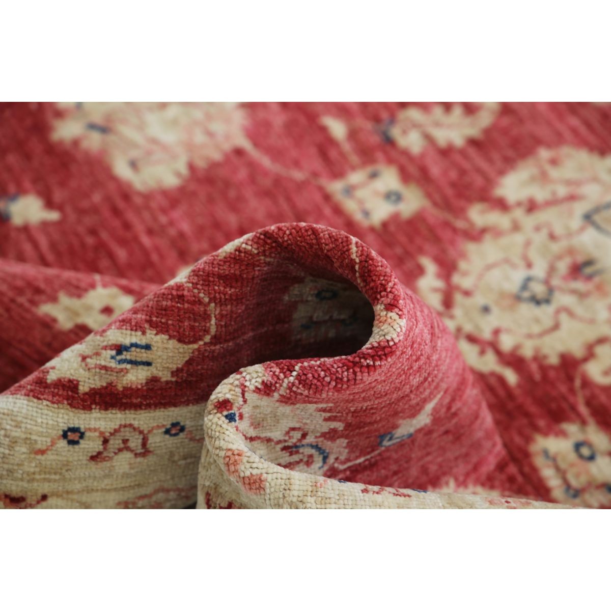 Ziegler 6x7 Handmade Double Knotted Washable Wool Rug - Colorful