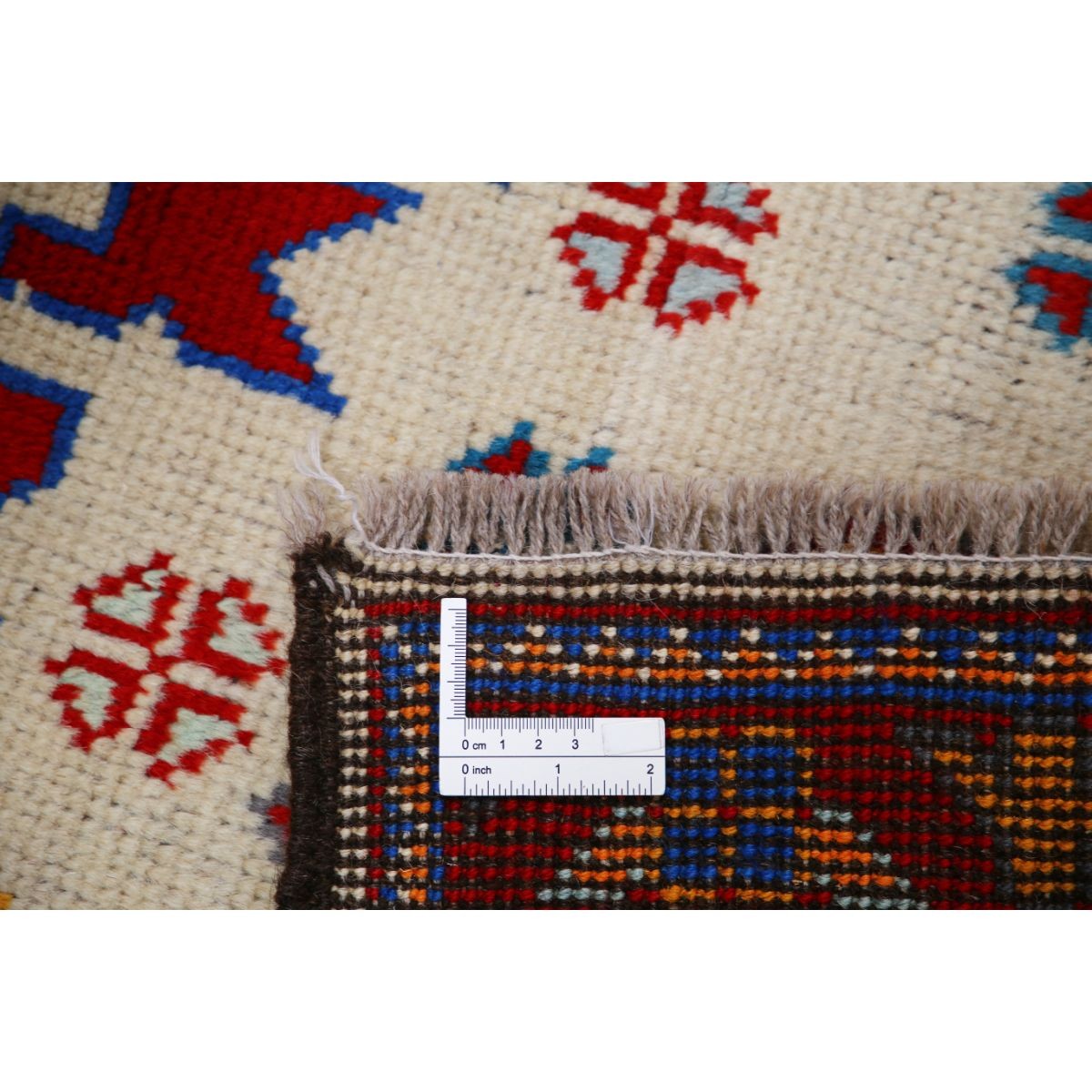 Revival 5x6 Handmade Double Knotted Washable Wool Rug - Colorful