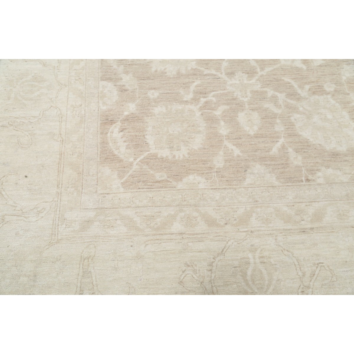 Serenity 13x16 Handmade Double Knotted Washable Wool Rug - Soft Hues