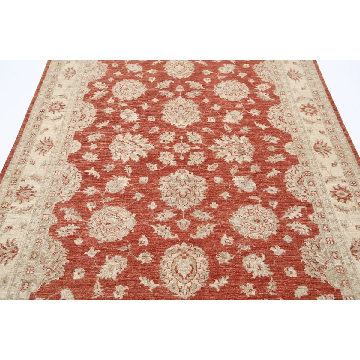 Ziegler 5x8 Handmade Double Knotted Washable Wool Rug - Colorful