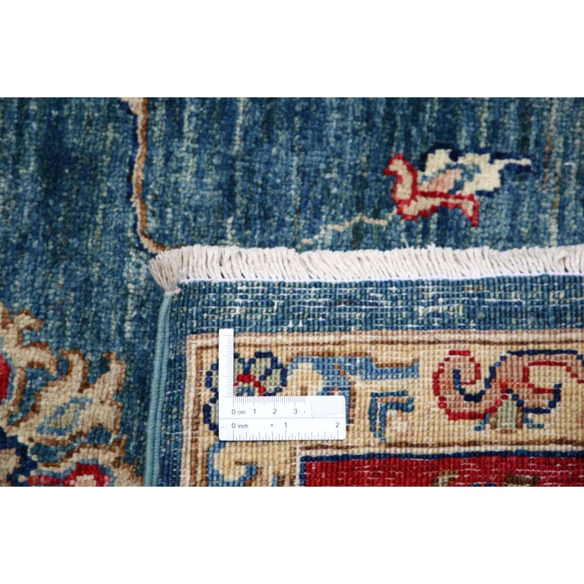Ziegler 5x9 Handmade Double Knotted Washable Wool Rug - Colorful