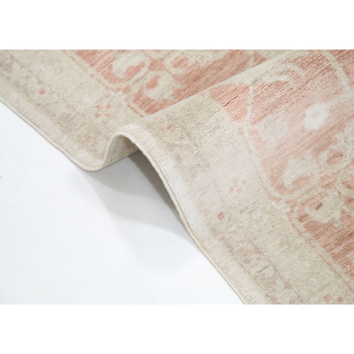 Serenity 7x9 Handmade Double Knotted Washable Wool Rug - Soft Hues