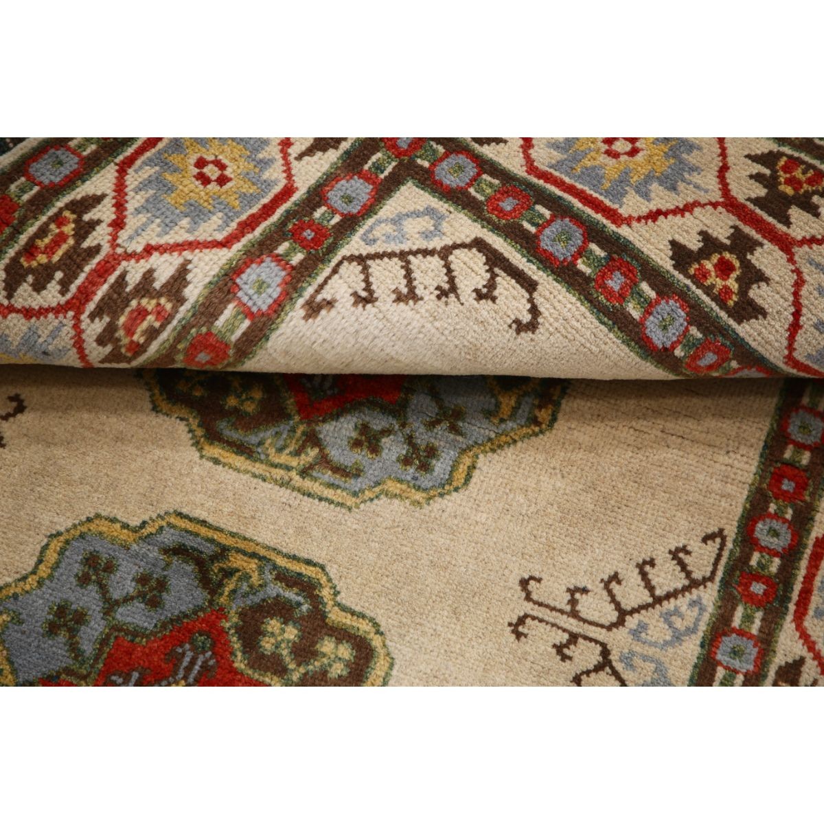 Revival 3x5 Handmade Double Knotted Washable Wool Rug - Colorful
