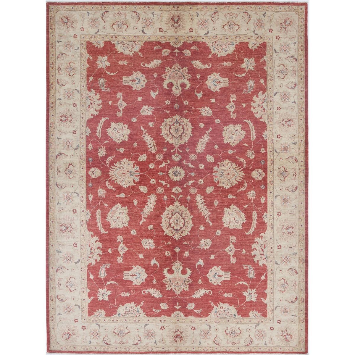 Ziegler 7x9 Handmade Double Knotted Washable Wool Rug - Colorful