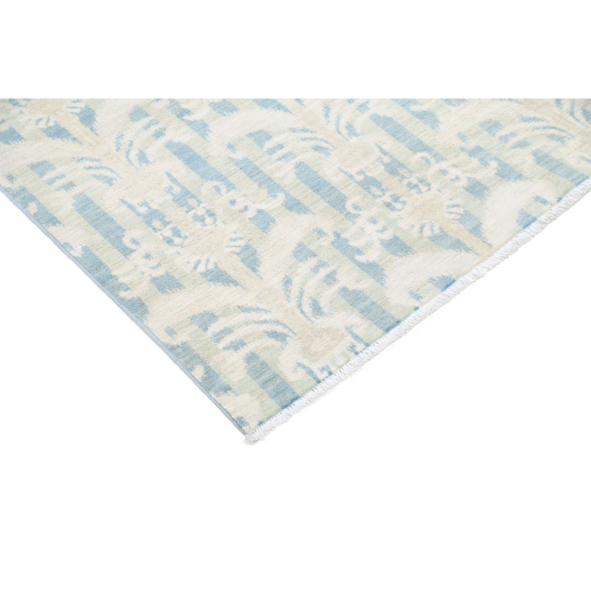 Artemix 6x9 Handmade Double Knotted Washable Wool Rug - Soft Hues