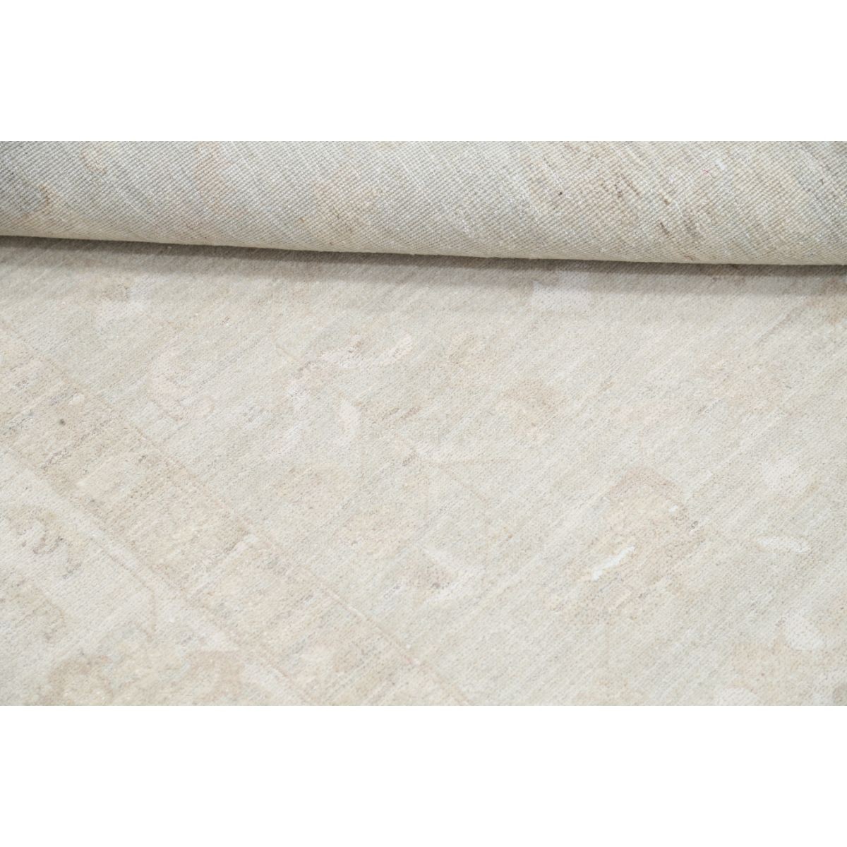 Serenity 6x10 Handmade Double Knotted Washable Wool Rug - Soft Hues