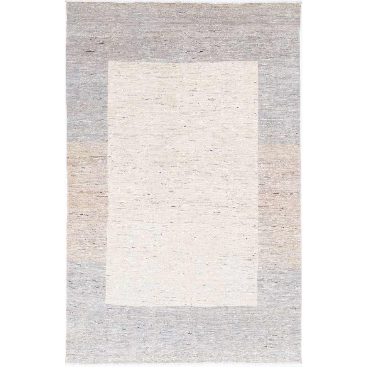 Modcar 7x10 Handmade Double Knotted Washable Wool Rug - Soft Hues