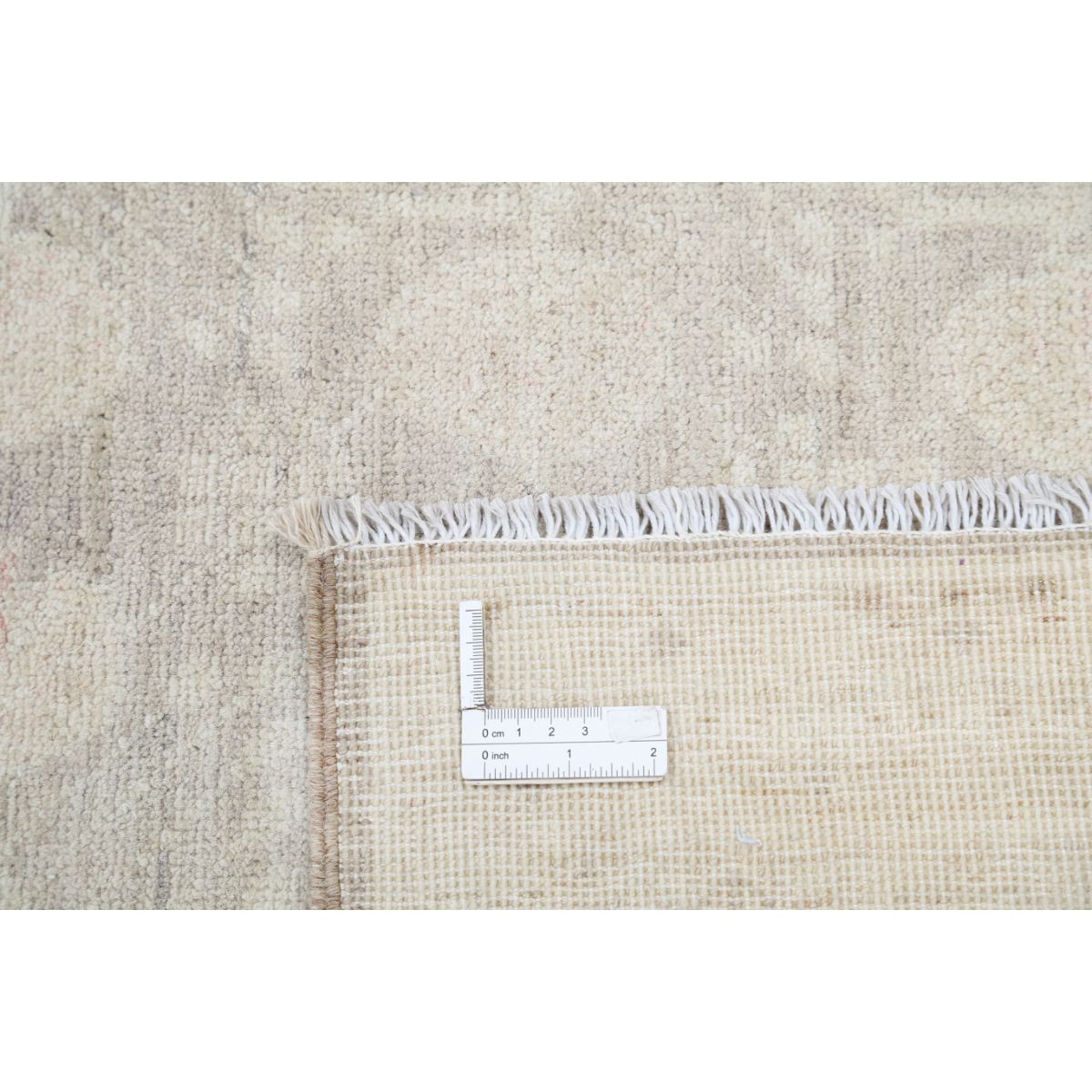 Khotan 7x9 Handmade Double Knotted Washable Wool Rug - Soft Hues