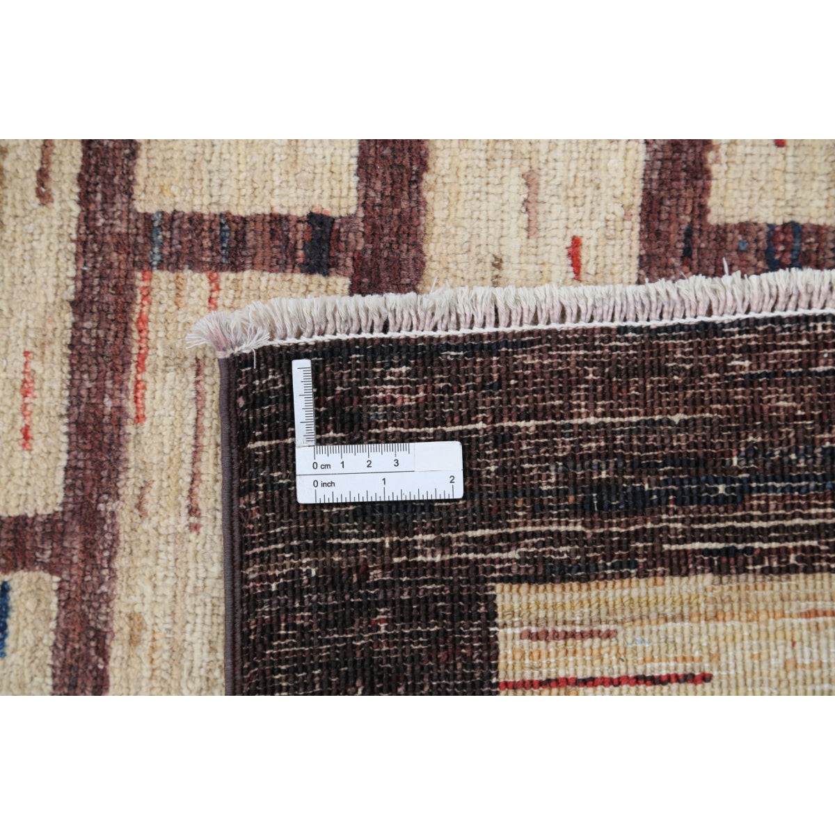 Modcar 7x10 Handmade Double Knotted Washable Wool Rug - Colorful