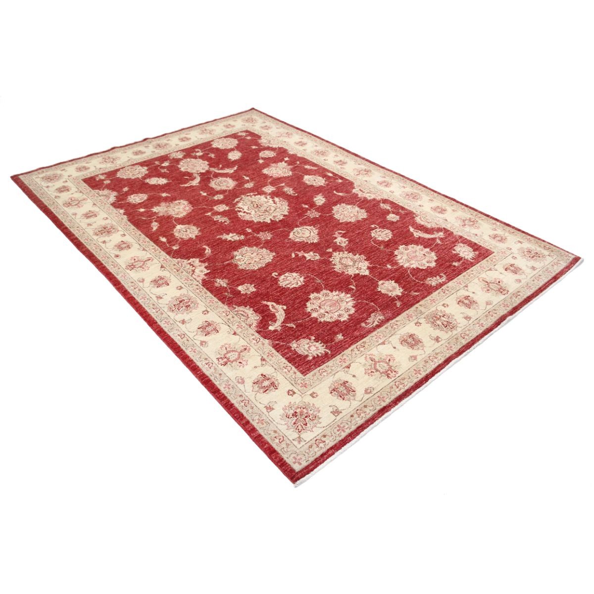 Ziegler 6x8 Handmade Double Knotted Washable Wool Rug - Colorful