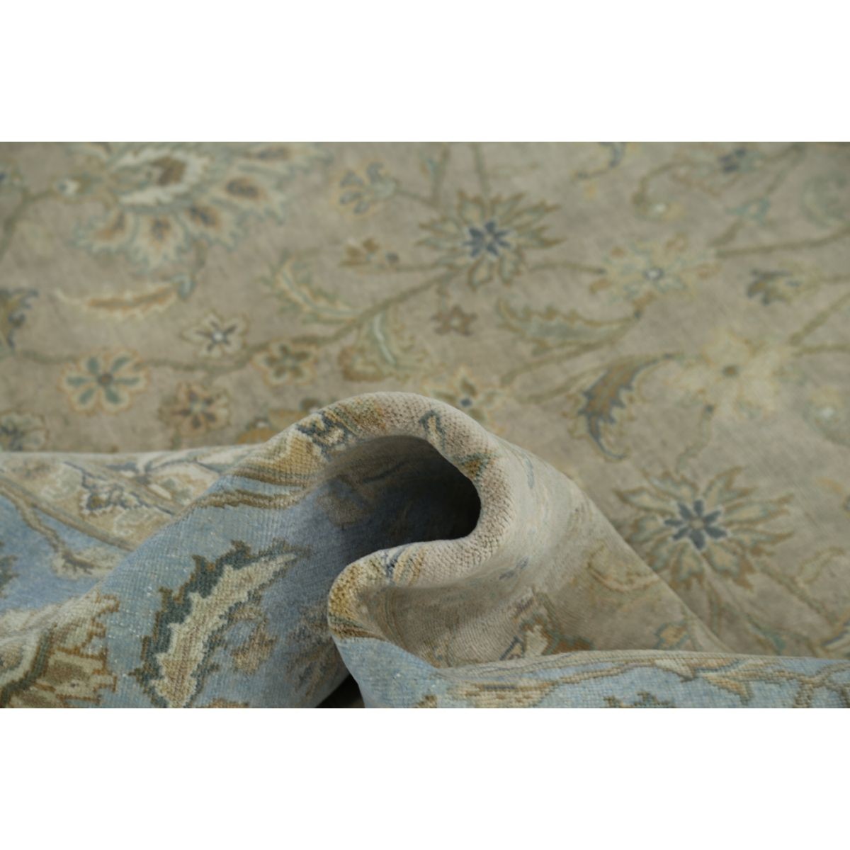 Ziegler 8x10 Handmade Double Knotted Washable Wool Rug - Colorful