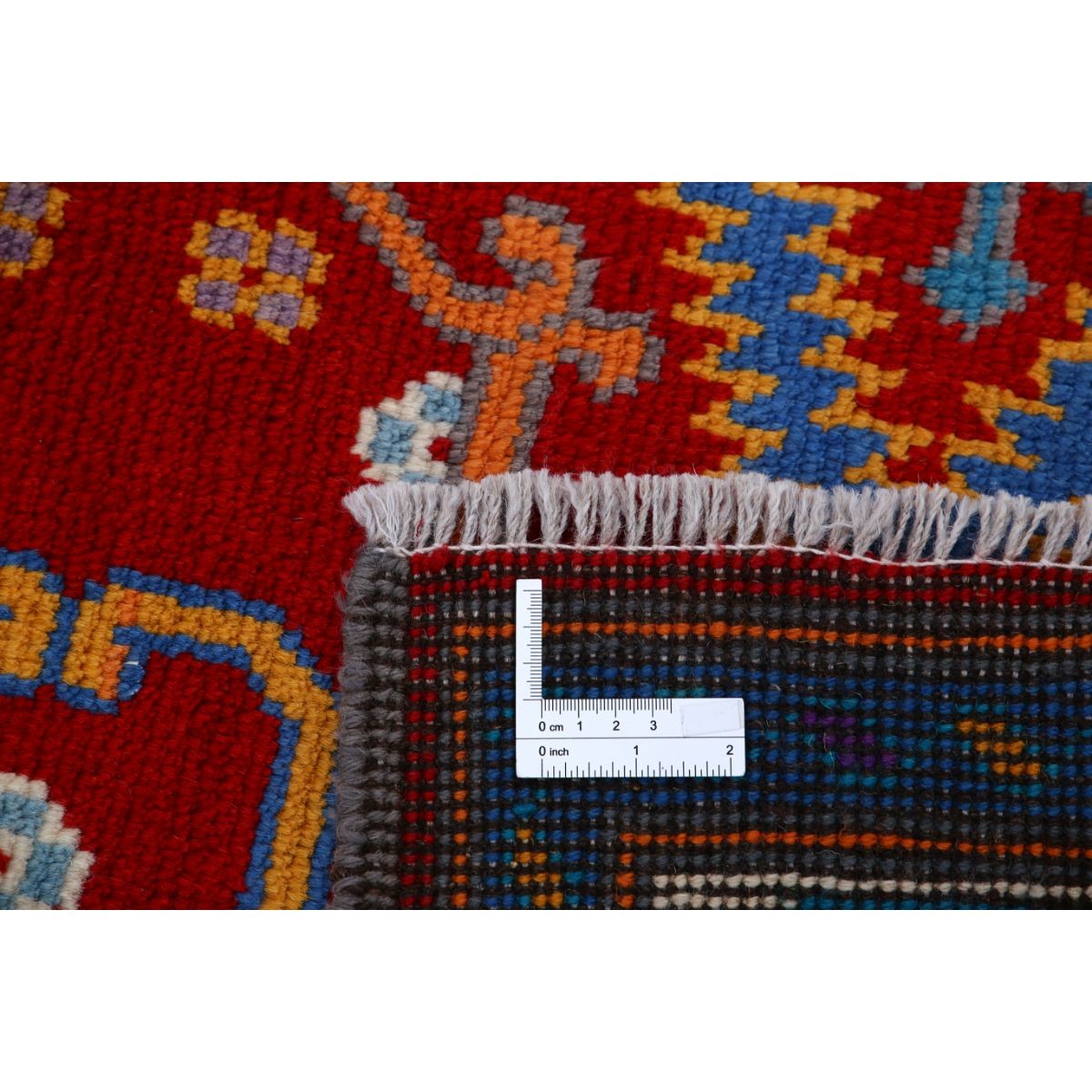 Revival 5x7 Handmade Double Knotted Washable Wool Rug - Colorful