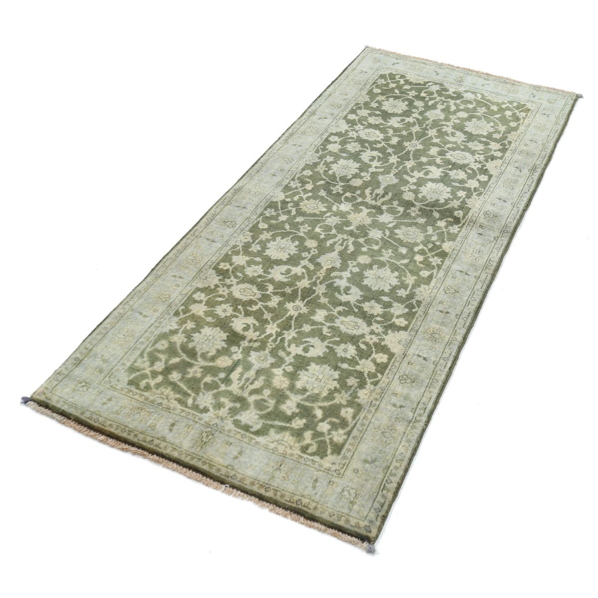 Ziegler 3x6 Handmade Double Knotted Washable Wool Runner - Colorful