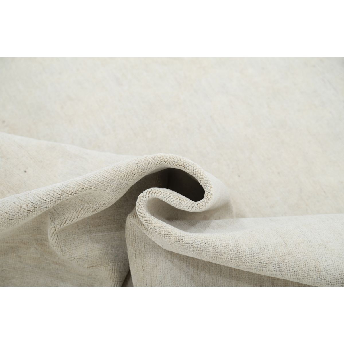 Serenity 8x10 Handmade Double Knotted Washable Wool Rug - Soft Hues