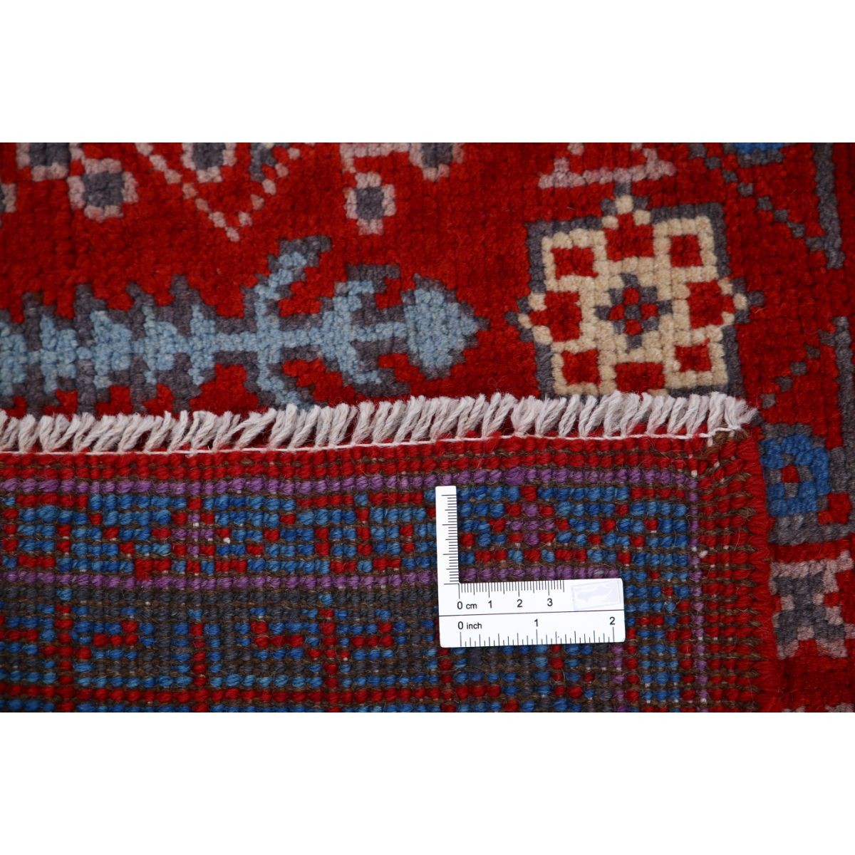 Revival 3x5 Handmade Double Knotted Washable Wool Rug - Colorful