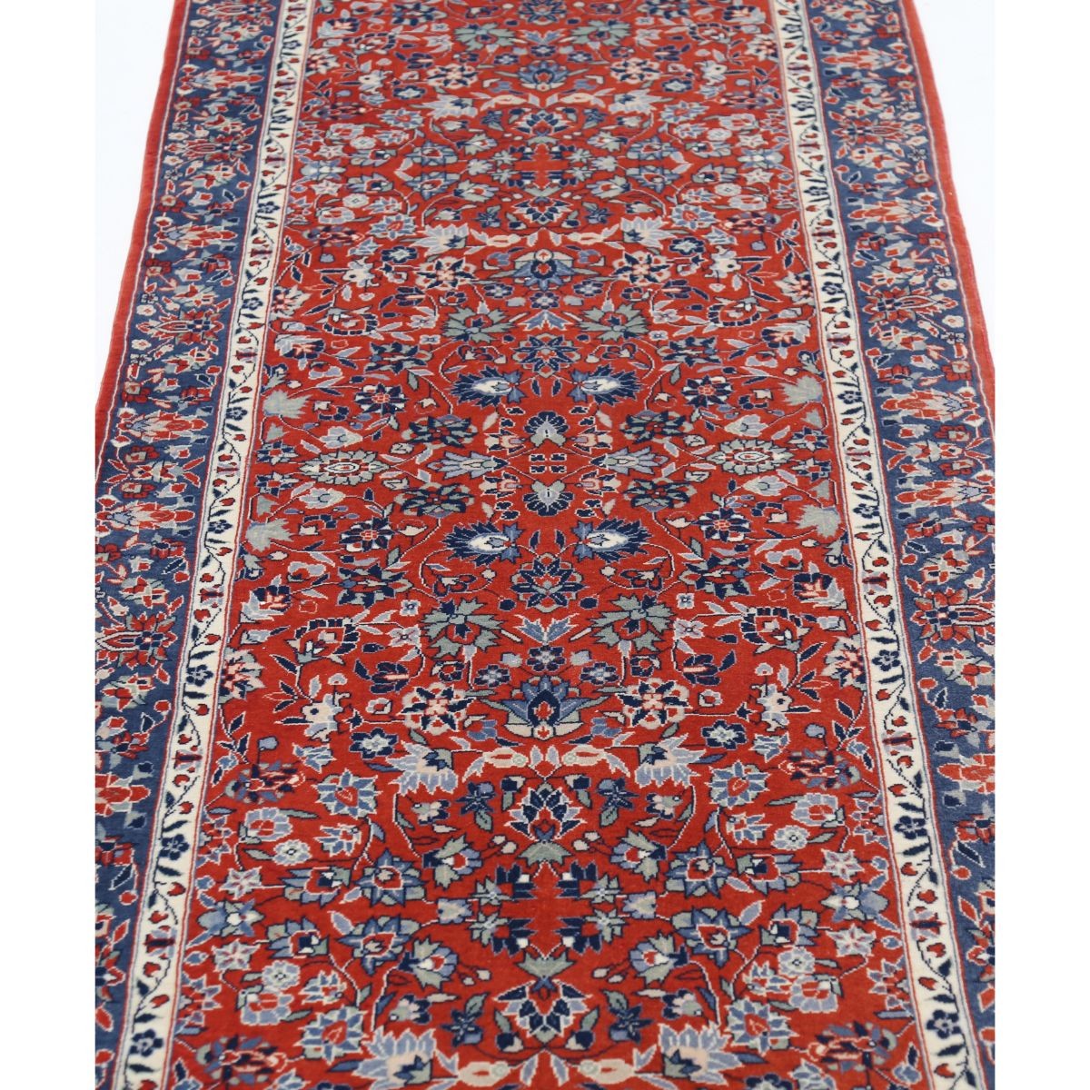 Heritage 3x14 Handmade Double Knotted Washable Wool Runner - Colorful