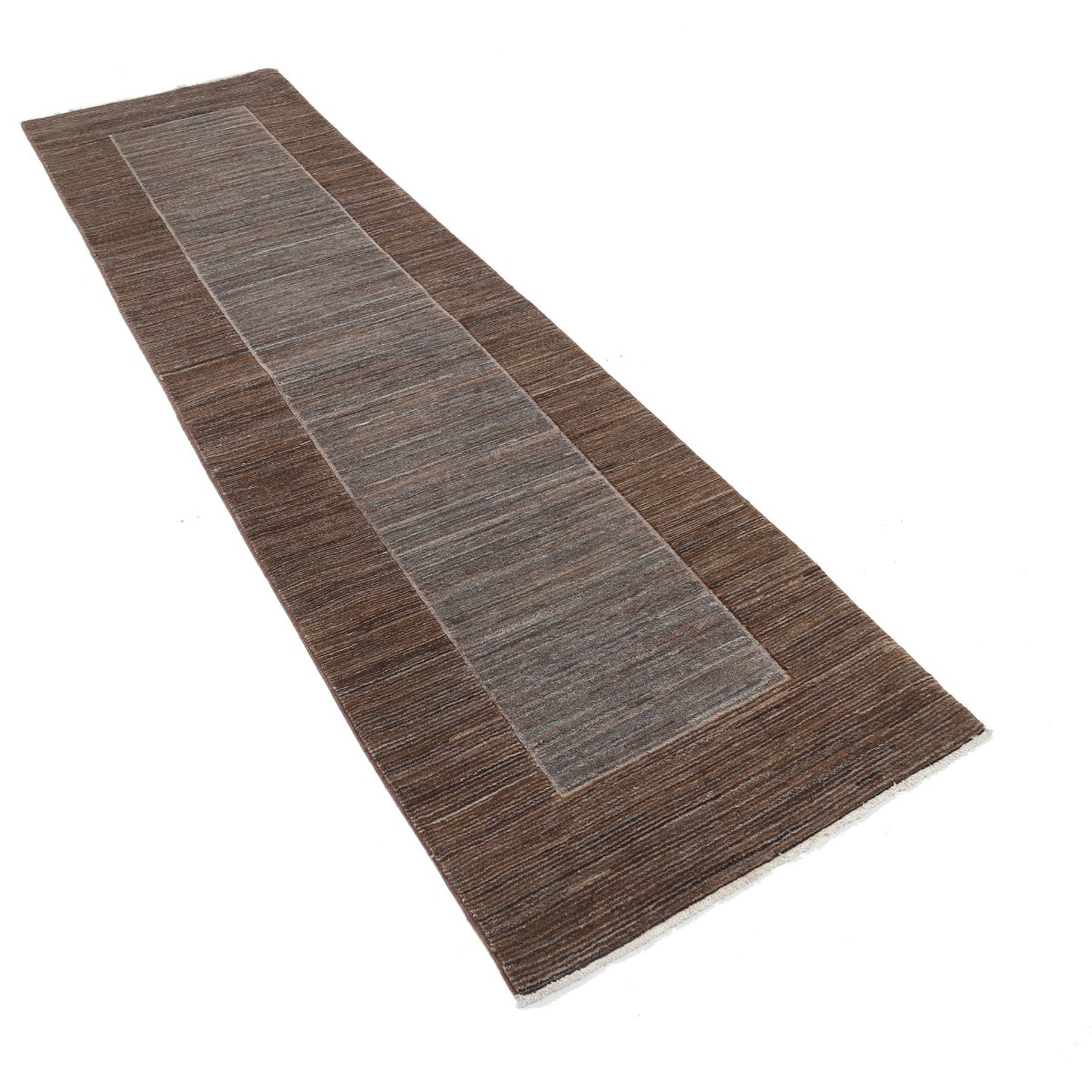 Modcar 3x10 Handmade Double Knotted Washable Wool Runner - Colorful