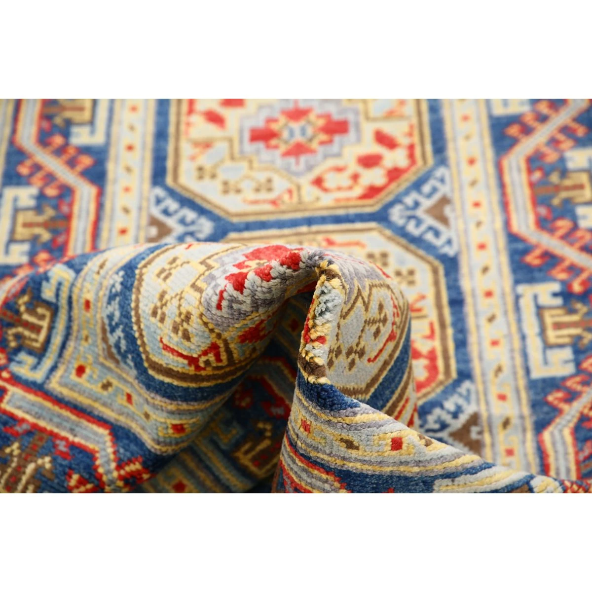 Revival 3x10 Handmade Double Knotted Washable Wool Runner - Colorful