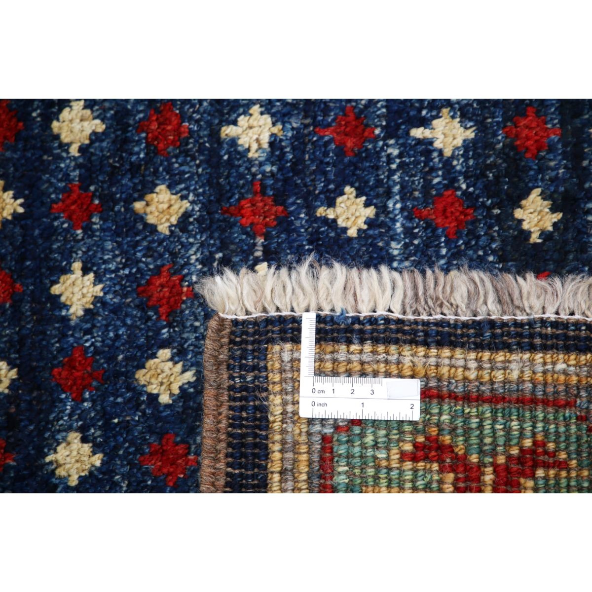 Revival 5x6 Handmade Double Knotted Washable Wool Rug - Colorful