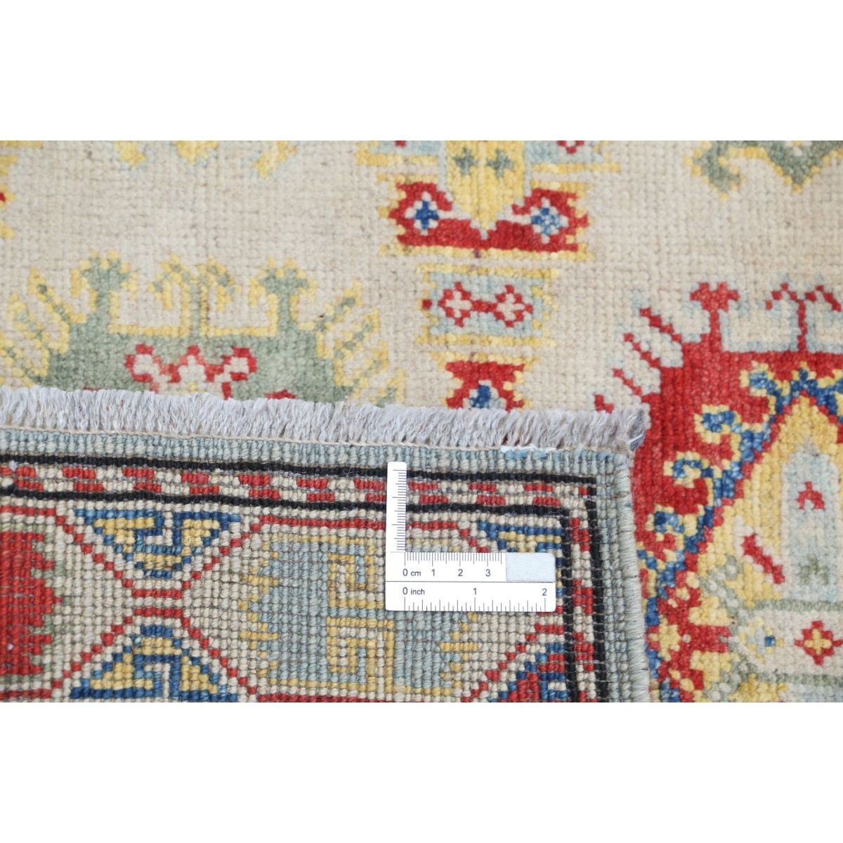 Revival 2x3 Handmade Double Knotted Washable Wool Rug - Colorful