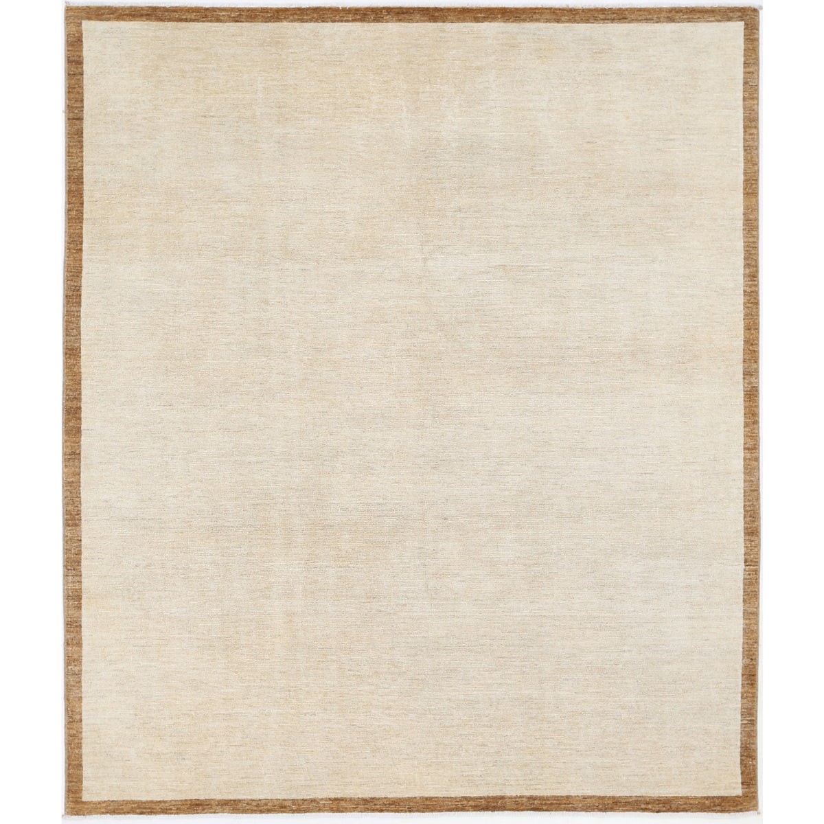 Modcar 7x8 Handmade Double Knotted Washable Wool Rug - Colorful