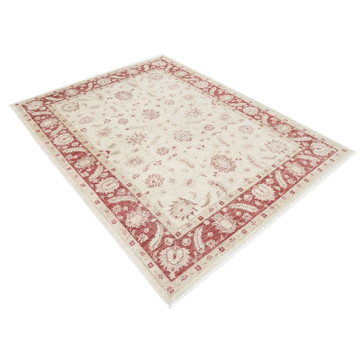 Ziegler 6x8 Handmade Double Knotted Washable Wool Rug - Colorful